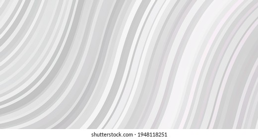 Light Pink, Yellow vector template with curves. Bright illustration with gradient circular arcs. Pattern for websites, landing pages.