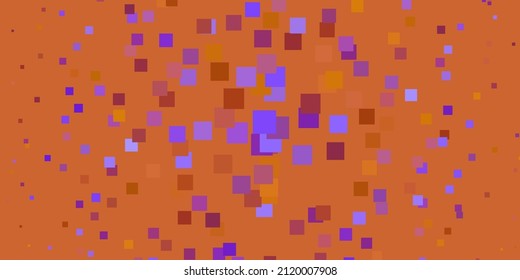Plantilla vectorial amarillo rosa claro con rectángulos. Diseño moderno con rectángulos de estilo abstracto. Plantilla para teléfonos móviles.