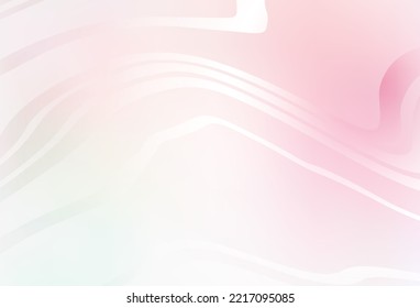 Light Pink, Yellow vector template with wry lines. Colorful illustration in abstract style with gradient. Simple template for your design.