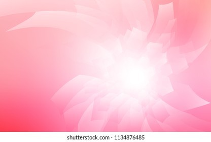 Light Pink, Yellow vector texture with colorful hexagons. Colorful hexagons on white backdrop. Pattern can for your ad, booklets.