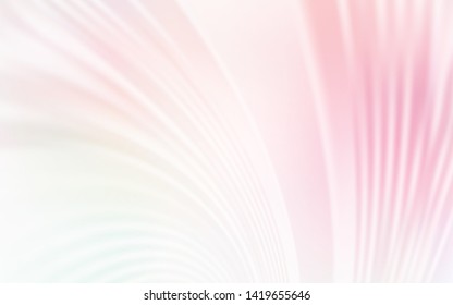Light Pink, Yellow vector texture with wry lines. An elegant bright illustration with gradient. Template for cell phone screens.