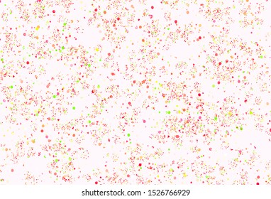 Light Pink, Yellow vector texture with abstract forms. Illustration with colorful gradient shapes in abstract style. Background for a cell phone.