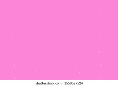 Light Pink, Yellow vector texture with lovely hearts. Illustration with hearts in love concept for valentine's day. Design for ad, poster, banner of Valentine Day.