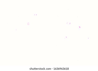 Light Pink, Yellow vector texture with disks. Beautiful colored illustration with blurred circles in nature style. Pattern for ads, leaflets.