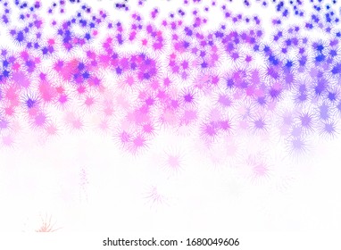 Light Pink, Yellow vector texture with abstract forms. Modern abstract illustration with colorful random forms. Elegant design for wallpapers.