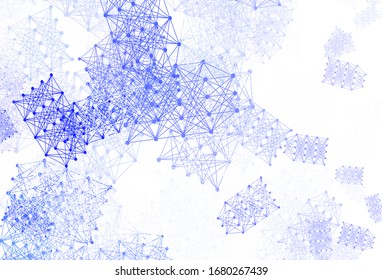 Textura vectorial amarillo rosa claro con concepto de inteligencia artificial. Brillante ilustración colorida con estructura real de IA. Diseño para la representación de las innovaciones cibernéticas.
