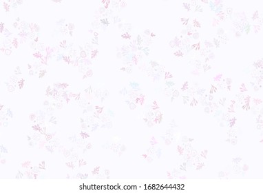 Textura vectorial amarillo rosa claro con formas abstractas. Ilustración abstracta moderna con formas aleatorias coloridas. Fondo para un teléfono móvil.