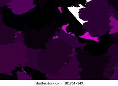 Textura vectorial amarilla rosa claro con formas abstractas. Diseño decorativo en estilo abstracto con formas aleatorias. Fondo para un teléfono móvil.