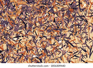 Light Pink, Yellow vector texture with colored lines. Glitter abstract illustration with colorful sticks. Template for your beautiful backgrounds.