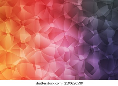 Light Pink, Yellow vector texture with abstract forms. Decorative design in abstract style with random forms. Simple design for your web site.