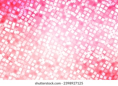 Light Pink, Yellow vector texture in rectangular style. Decorative design in abstract style with rectangles. Smart design for your business advert.