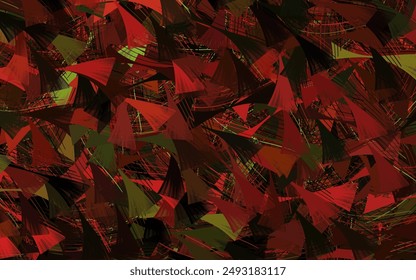 Light Pink, Yellow vector texture with abstract forms.