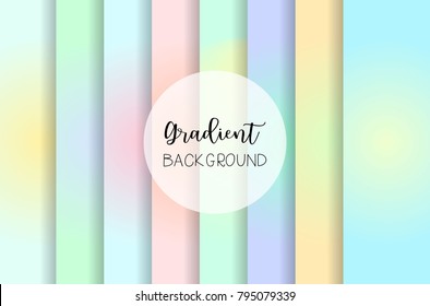 Light pink,green,orange,yellow,blue gradient background