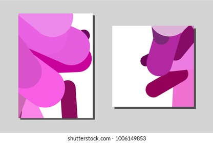 Light Pinkvector background for presentations. Web interface on abstract background with colorful gradient. Pattern for ads, leaflets, labels of your business.