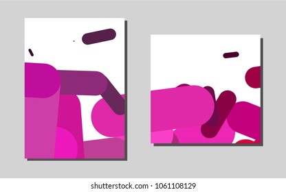 Light Pinkvector layout for Leaflets. Modern abstract design concept with colorful gradient. New design for a poster, banner of your website.
