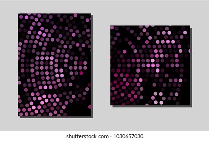 Light Pinkvector pattern for posters. Booklet with textbox on colorful abstract background. Pattern for beautiful business cards, folders.