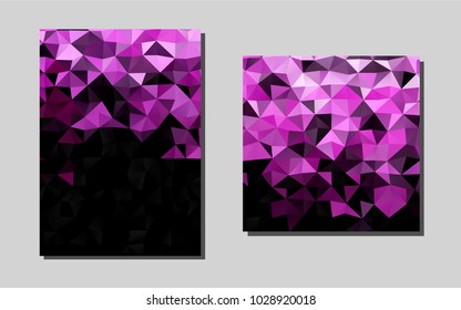 Light Pinkvector template for landing pages. Booklet with textbox on colorful abstract background. Beautiful design for cover of notepads.