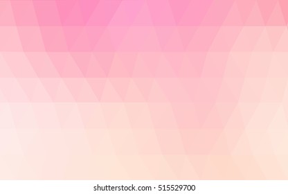 Light pink-yellow abstract mosaic background. Glitter abstract illustration with an elegant design. Brand-new design for your business.