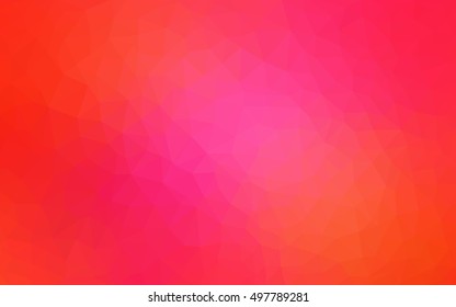 Light pink-yellow polygonal background. A vague abstract illustration with gradient. Brand-new design for your business.