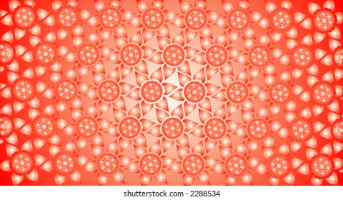 The light pleasant background from figures flower is developed for a textile material