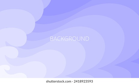 Light purple abstract background with sharp wavy lines and gradient transition, dynamic fluid shape