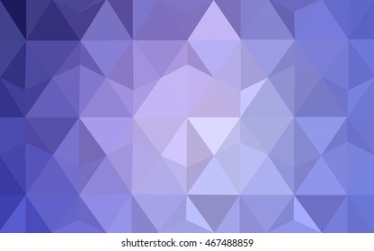 Light purple abstract mosaic background. Triangular geometric sample with gradient.  The best triangular design for your business.