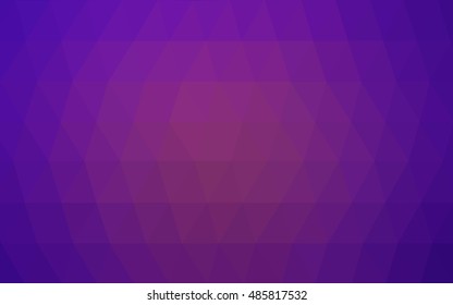 Light purple abstract mosaic background. Modern geometrical abstract illustration with gradient. The template can be used as a background for cell phones.
