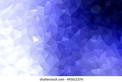 Light purple abstract mosaic pattern. Creative geometric illustration in Origami style with gradient. The textured pattern can be used for background.