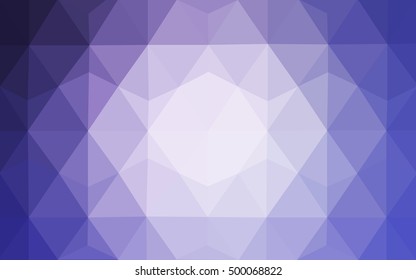 Light purple abstract mosaic pattern. Glitter abstract illustration with an elegant design. A completely new template for your business design.