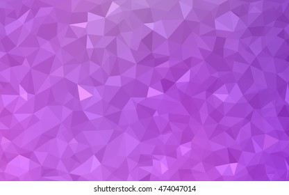 Light purple abstract mosaic template. A vague abstract illustration with gradient. Brand-new style for your business design.