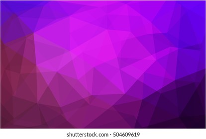 Light purple abstract mosaic template. A sample with polygonal shapes. The template can be used as a background for cell phones.