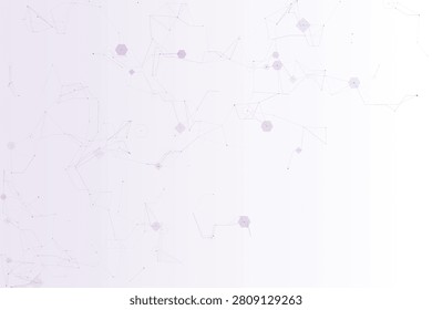 Light purple abstract neural network connections and nodes lightpurple