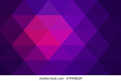 Light purple abstract polygonal background. An elegant bright illustration with gradient. The textured pattern can be used for background.