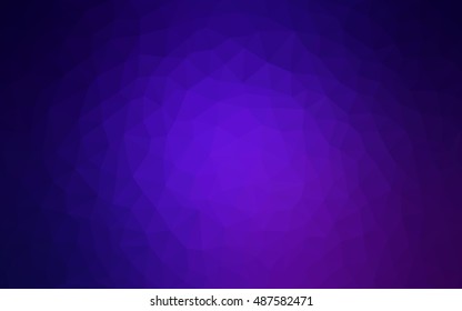 Light purple abstract polygonal background. Shining colored illustration in a brand-new style. The completely new template can be used for your brand book.
