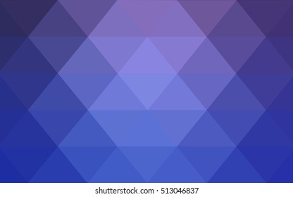 Light purple abstract polygonal background. An elegant bright illustration with gradient. Triangular pattern for your business design.