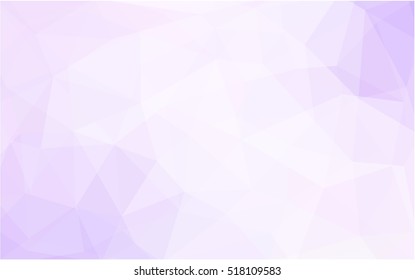 Light purple abstract polygonal background. Creative geometric illustration in Origami style with gradient. The elegant pattern can be used as part of a brand book.
