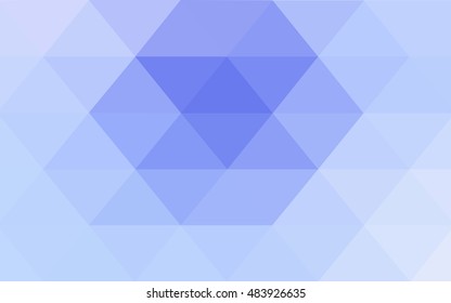 Light purple abstract polygonal template. Brand-new colored illustration in blurry style with gradient. Brand-new design for your business.