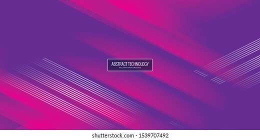 Light Purple abstract technology background