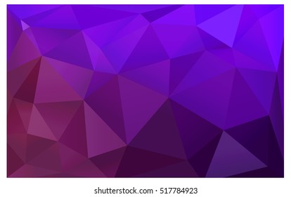 Light Purple abstract textured polygonal background. Vector blurry triangle design. Pattern can be used for background.