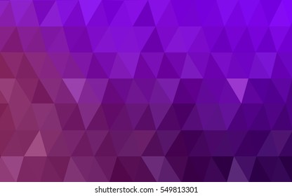 Light Purple abstract textured polygonal background. Vector blurry triangle design. Pattern can be used for background.
