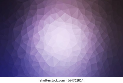 Light Purple abstract textured polygonal background. Vector blurry triangle design. Pattern can be used for background.
