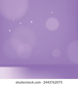 Light Purple Background - Blank Pastel Purple Color Gradient Background Room, Studio, Interior, Illustration Editable Scalable Vector