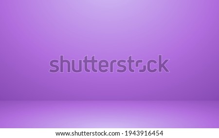 Light Purple Background - Blank Pastel Purple Color Gradient Background Room, Studio, Interior, Illustration Editable Scalable Vector Foto stock © 