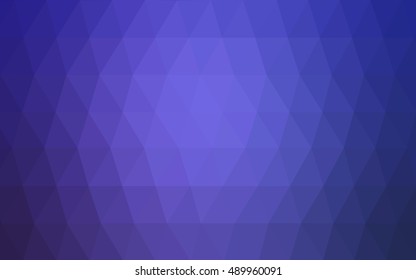Light purple blurry triangle background. Brand-new colored illustration in blurry style with gradient. The elegant pattern can be used as part of a brand book.