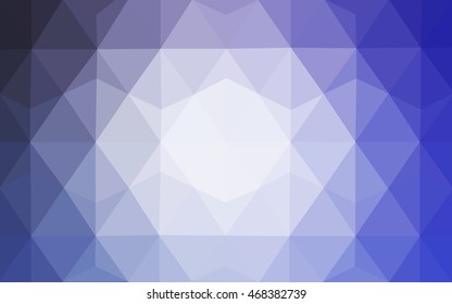Light purple blurry triangle pattern. Triangular geometric sample with gradient.  The polygonal design can be used for your web site.