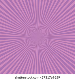 Light Purple and Darker Purple Sunburst Pattern Background With Many Stripes sunburst, radial