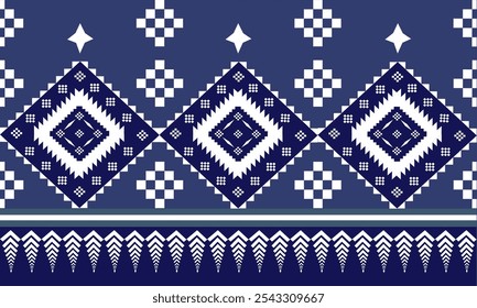 light purple flower pattern Designed with geometric patterns that blend together perfectly and are eye-catching in terms of textiles. clothing or decoration Vector illustration