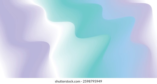 light purple green gradient studio room, abstract background pattern, walls and floor reflect neon lights, dark tones and feel speed of digital technology connected. Future technology.