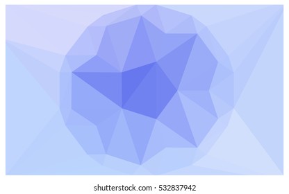 Light Purple Low poly crystal background. Polygon design pattern. Low poly vector illustration, low polygon background.