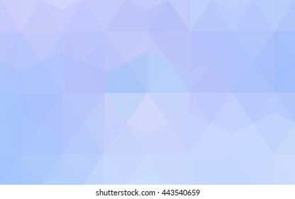 Light purple low poly template. Colorful abstract illustration with gradient. The best triangular design for your business.